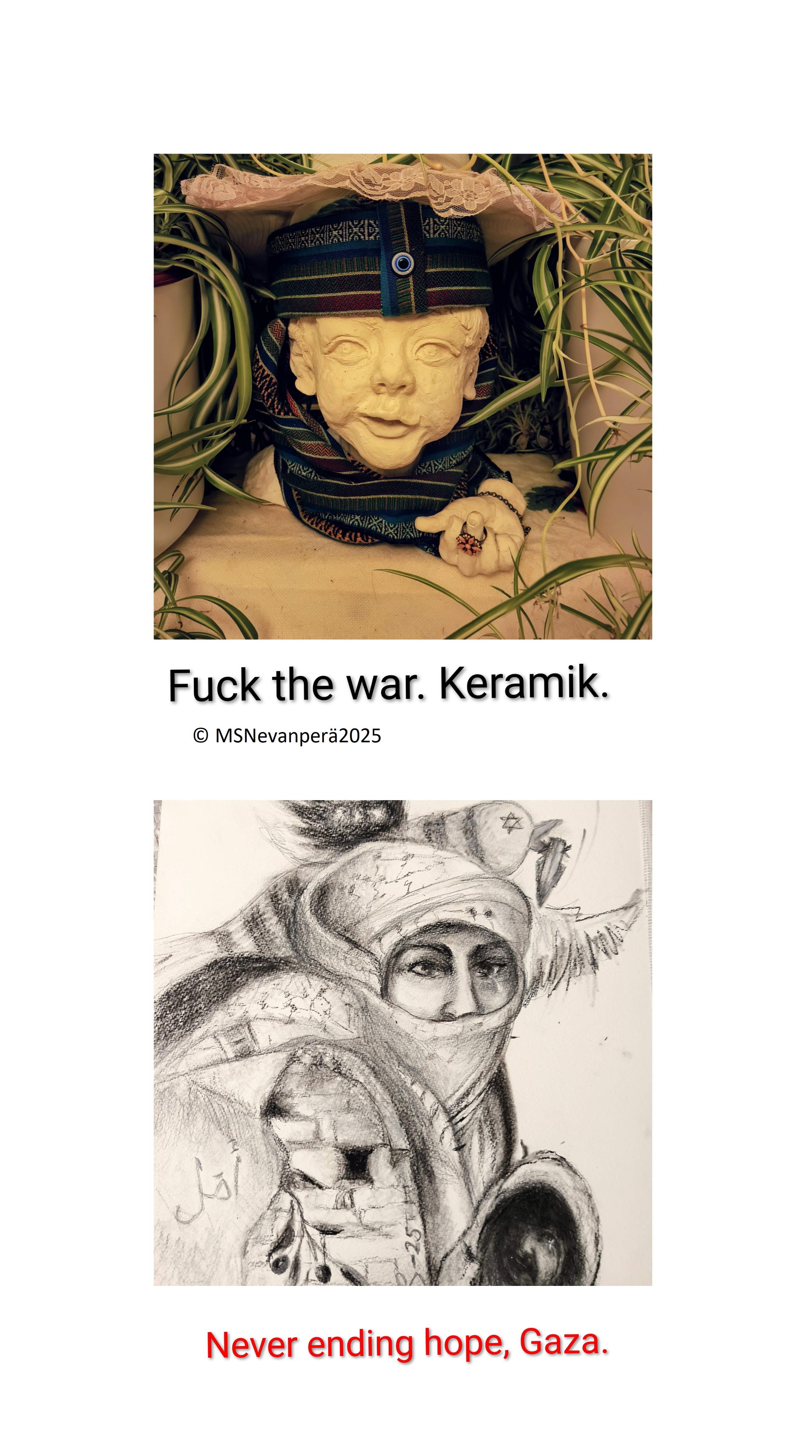 Fuck the war - MAIJA SISKO NEVANPERÄ