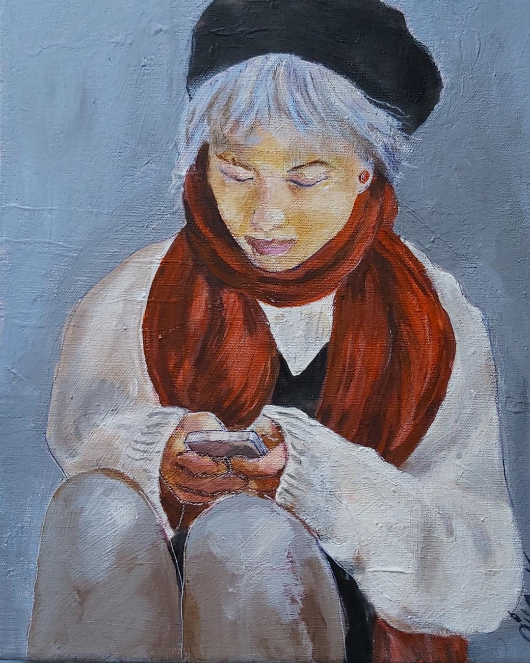 Olivia kollar mobilen - Aila Knuutila