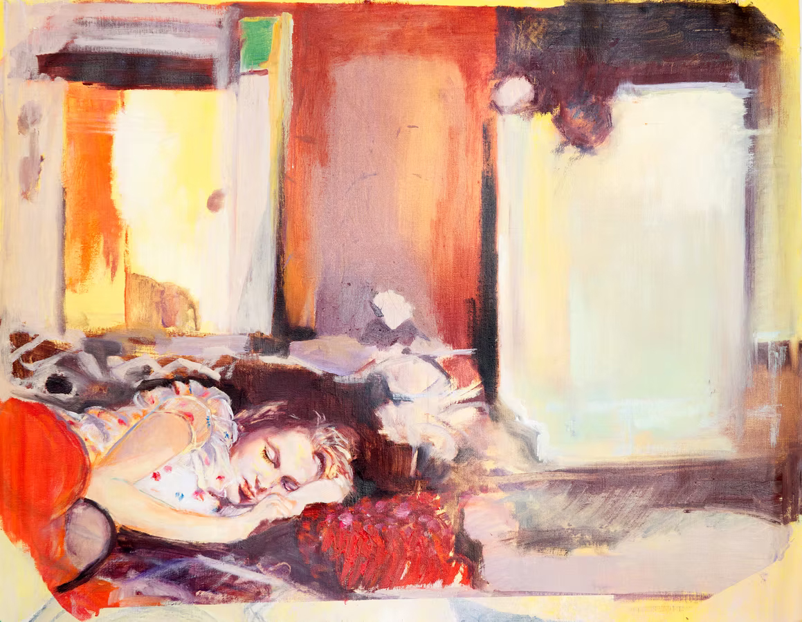 All our daughters, olja på duk - Carina Söderström