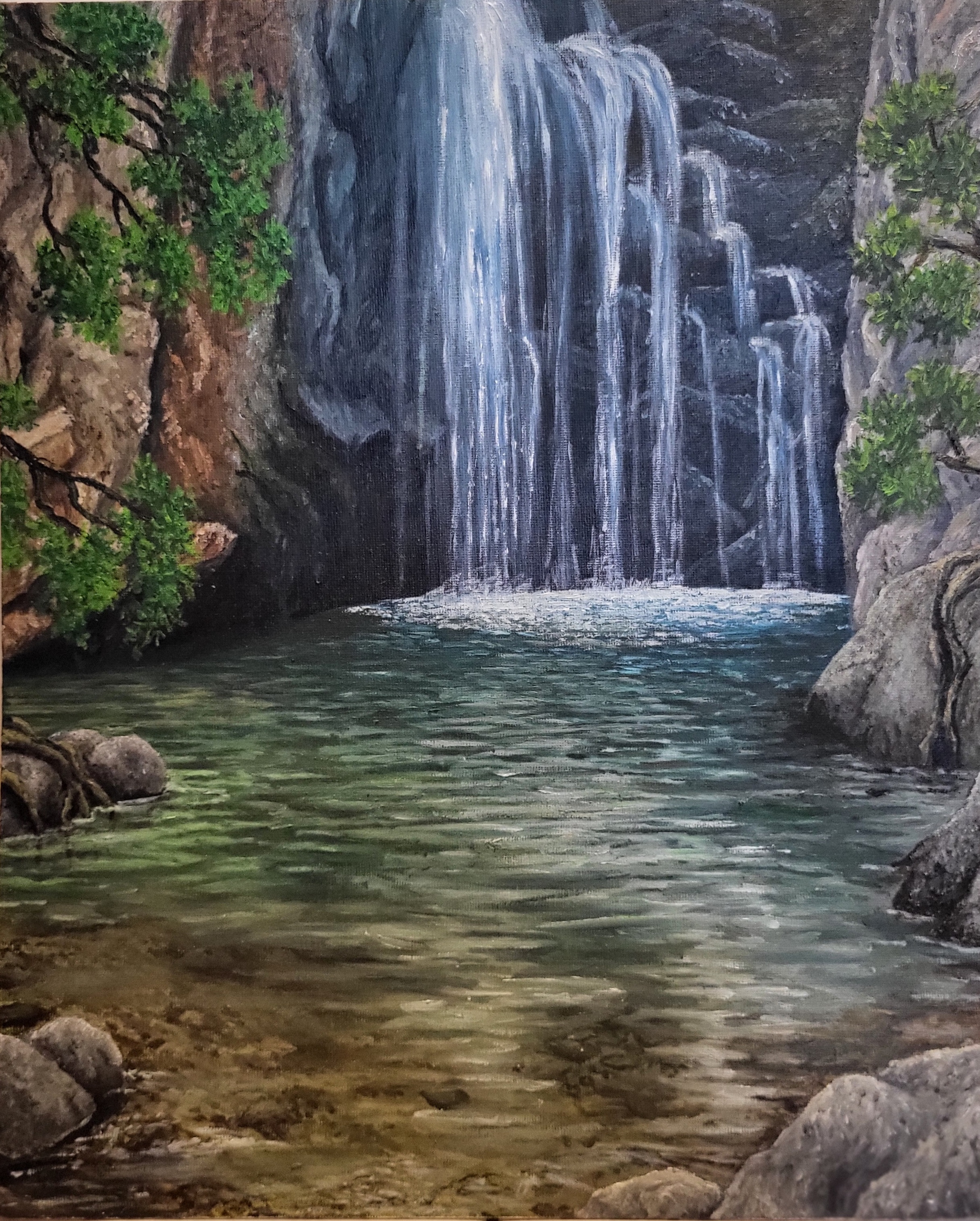 Waterfall Cyprus - Hannah Kemi
